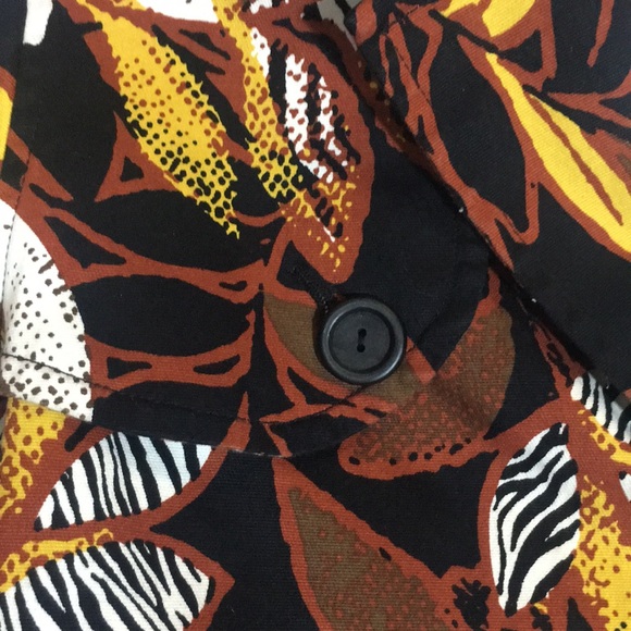 RUBY ROAD Big Button Boxy Fit Oversized Jacket w/Pleated Back Military Shoulder - Picture 10 of 16